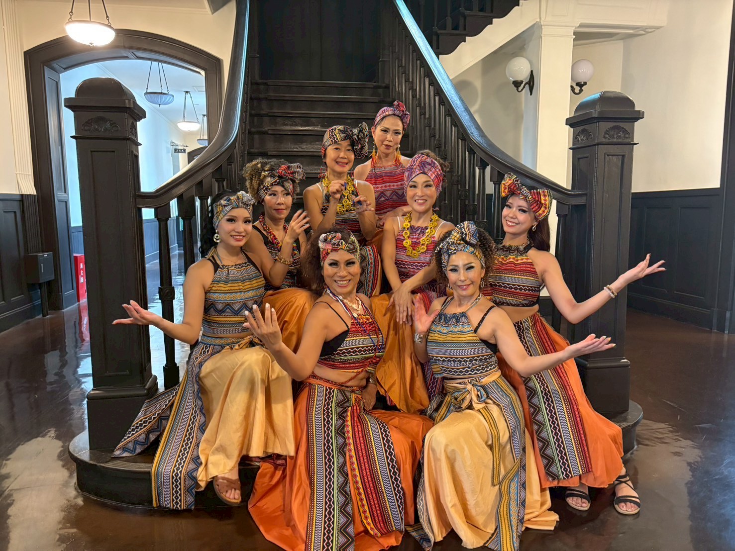 なか区民活動センターまつり2025アフロサンバで出演